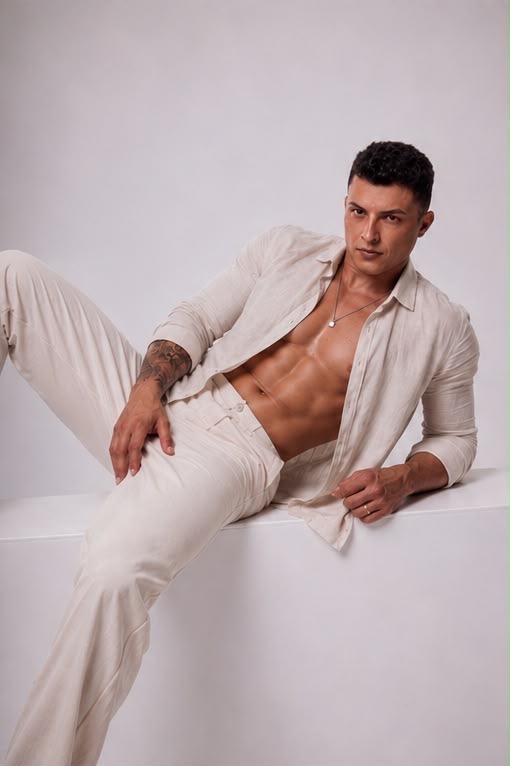 Retrato de Ricardo, terapeuta do Noir Luxury Spa