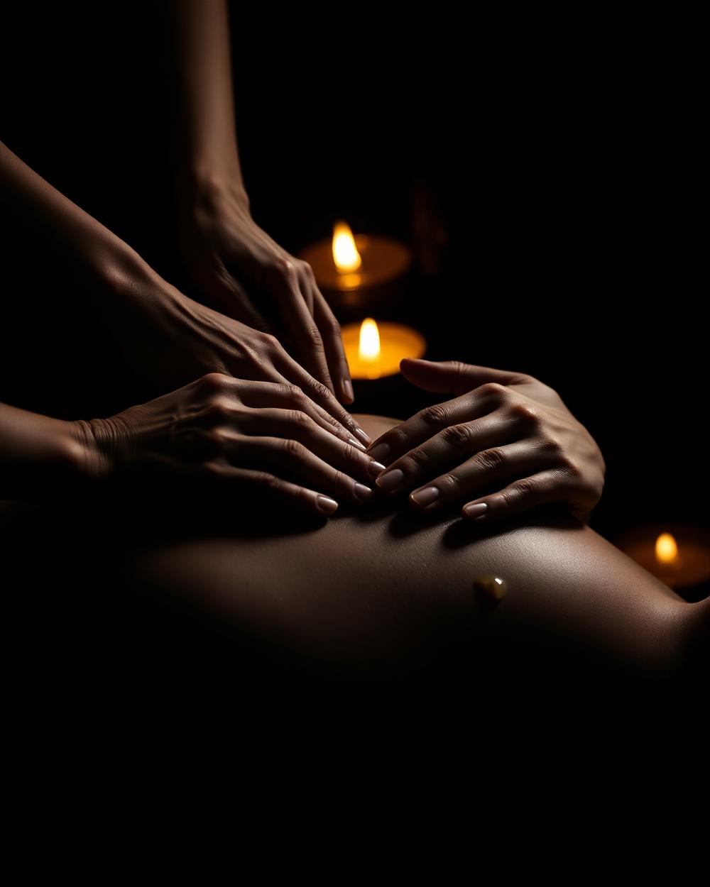 Massagem 4 Mãos